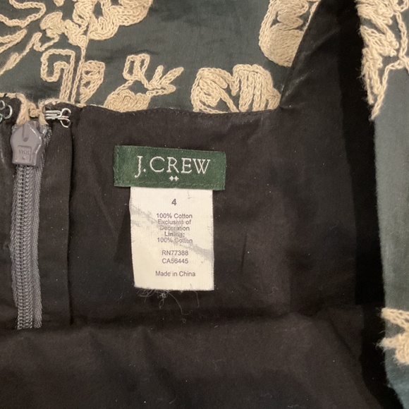 J Crew Factory Dress Size 4 Mirabel Floral - Picture 3 of 4